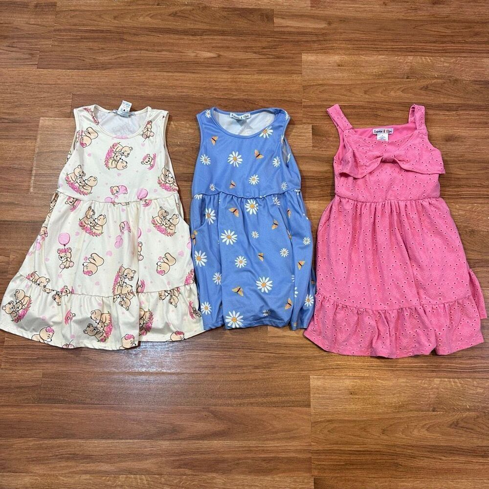 Emma & Elsa Dress Lot of 3 Dresses | Girls Size 6